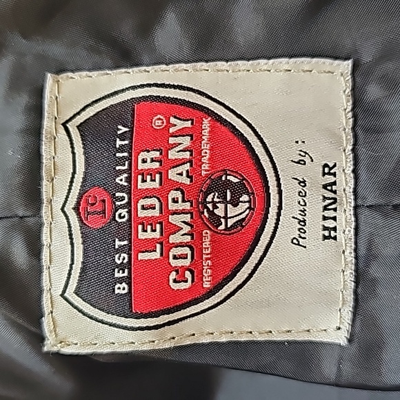 Vintage Leder Company high quality genuine leather pants from Germany 90s 33x29 - Picture 10 of 13